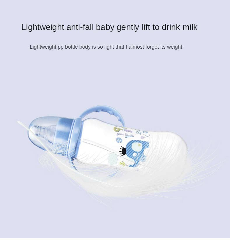 BABYDISE natural flow 280 ml milk bottle with handles